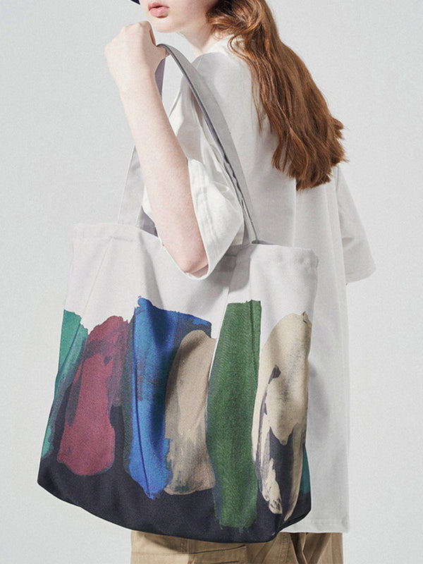 Majesda® - Graffiti Canvas Shoulder Bag Bag- Outfit Ideas - Streetwear Fashion - majesda.com