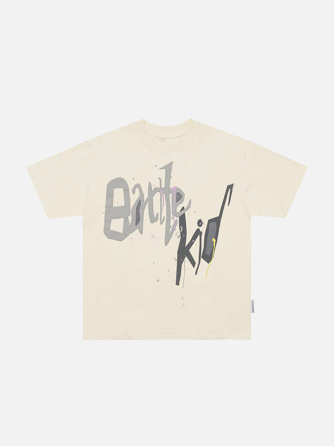 Majesda® - Graffiti Letter Print Tee- Outfit Ideas - Streetwear Fashion - majesda.com