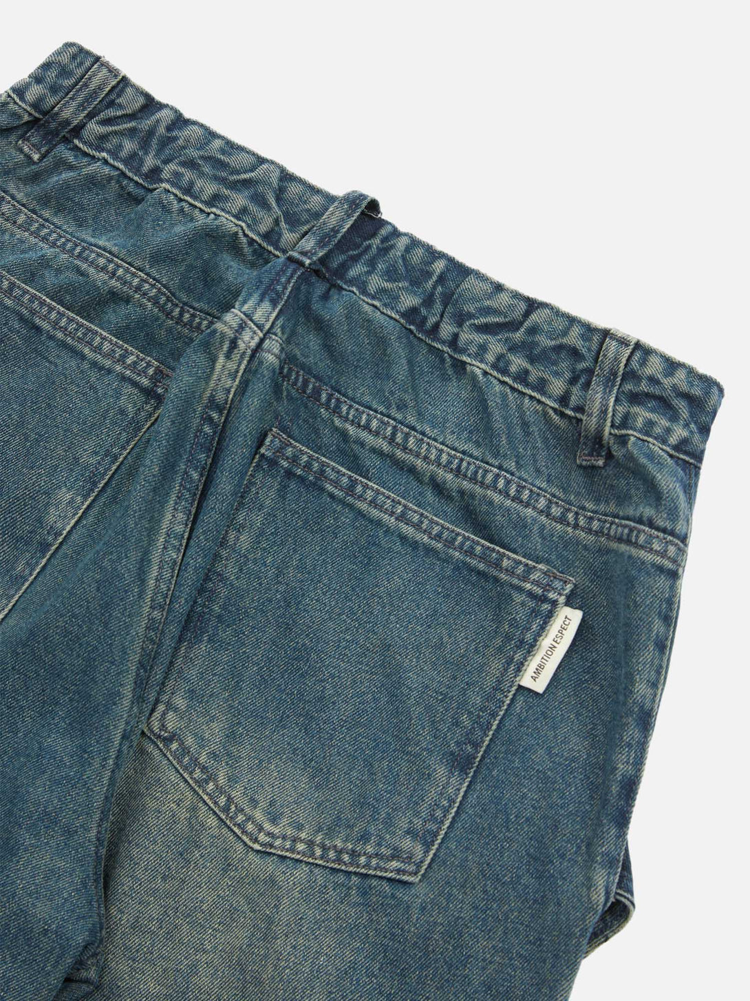 Majesda® - High Street Heavy Duty Design Multi-pocket Jeans- Outfit Ideas - Streetwear Fashion - majesda.com