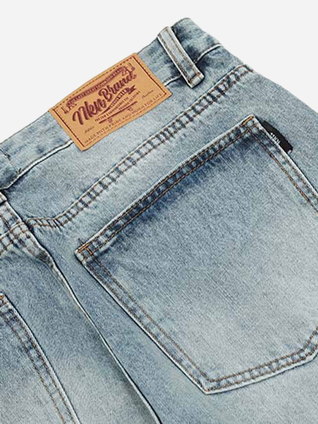 Majesda® - High Street Ripped Micro Flare Jeans- Outfit Ideas - Streetwear Fashion - majesda.com
