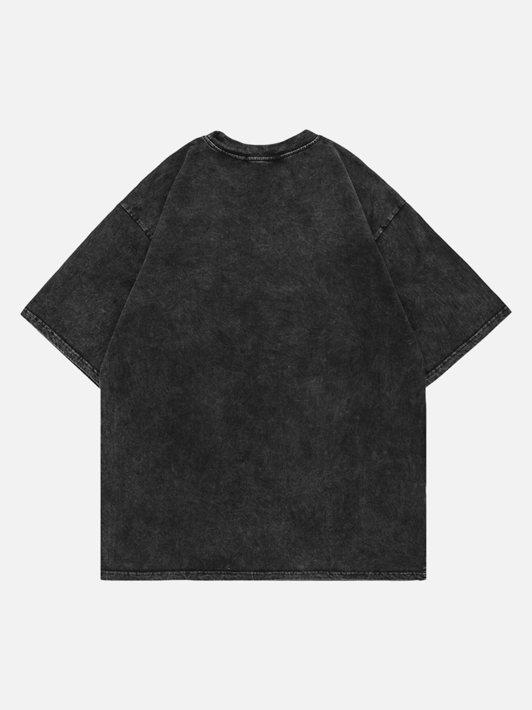 Majesda® - High Street Washed And Aged Loose T-Shirt- Outfit Ideas - Streetwear Fashion - majesda.com