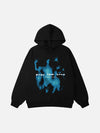 Majesda® - Hip-Hop Graffiti Silhouette Hoodie- Outfit Ideas - Streetwear Fashion - majesda.com