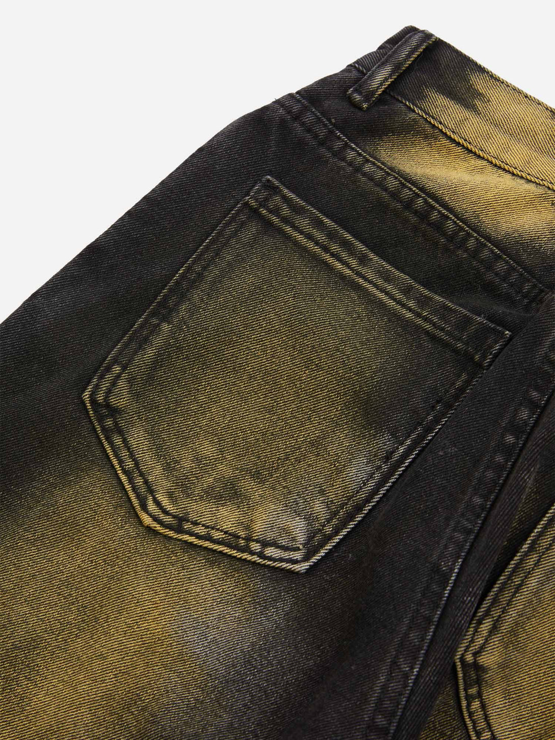 Majesda® - Hip-hop Washed Distressed Loose Spray-dyed Jeans- Outfit Ideas - Streetwear Fashion - majesda.com