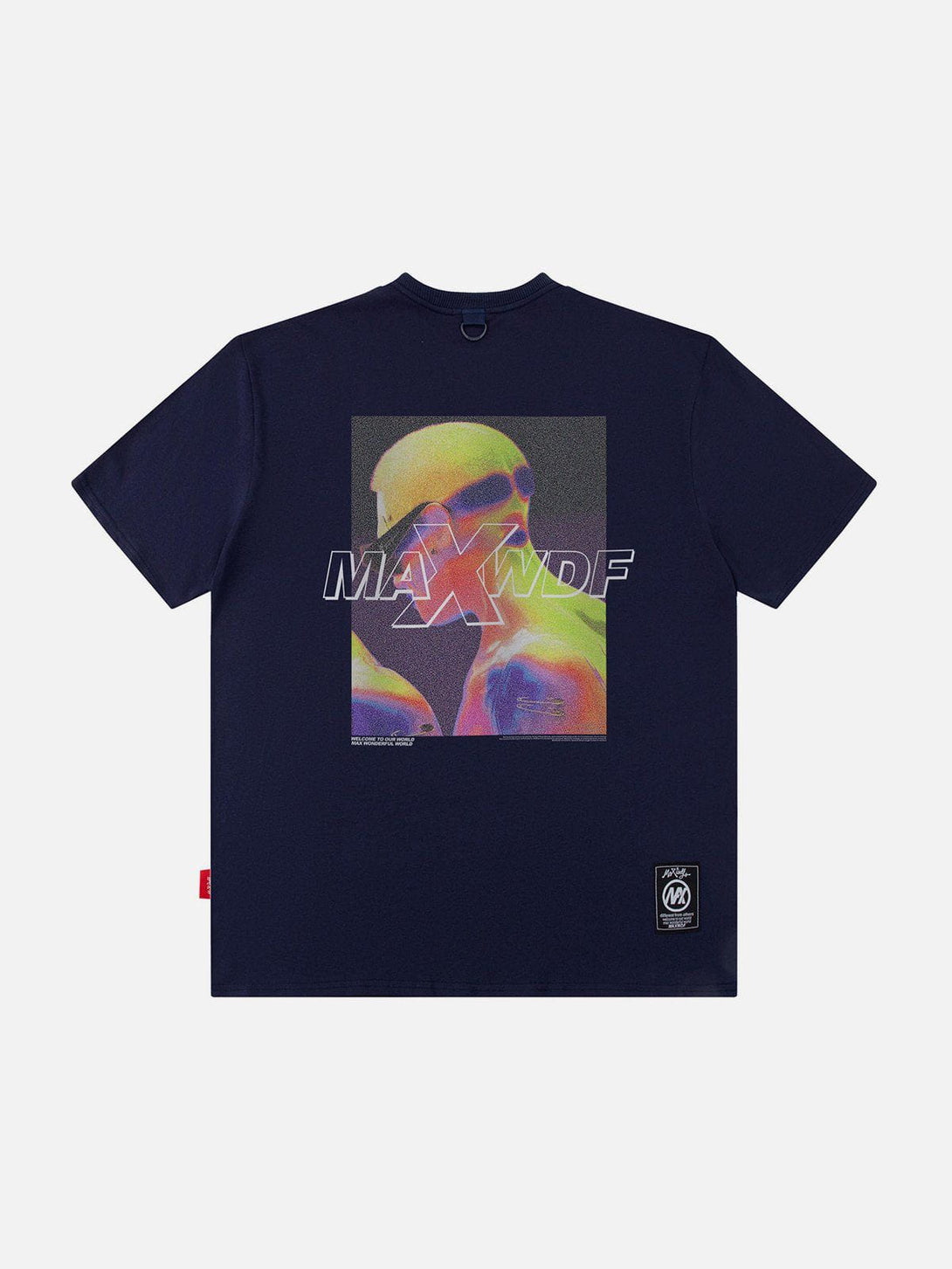 Majesda® - Hot Imaging Portrait Print Tee- Outfit Ideas - Streetwear Fashion - majesda.com