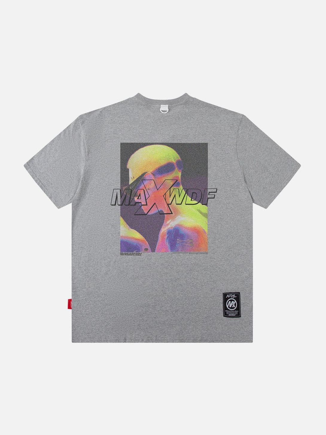 Majesda® - Hot Imaging Portrait Print Tee- Outfit Ideas - Streetwear Fashion - majesda.com