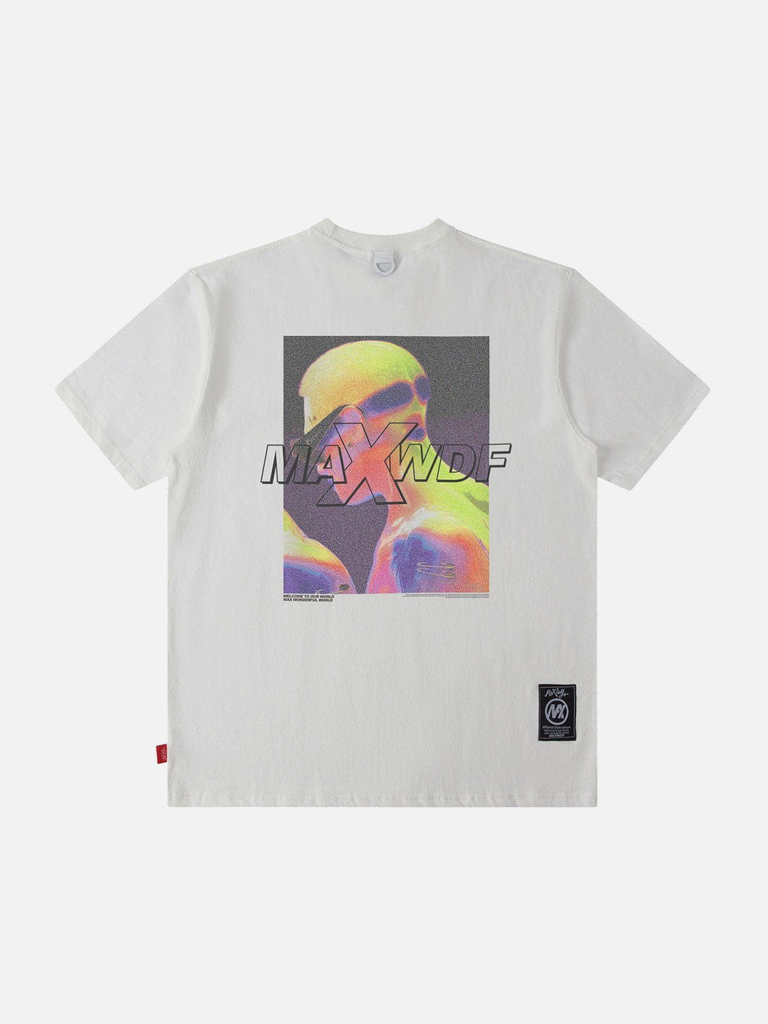 Majesda® - Hot Imaging Portrait Print Tee- Outfit Ideas - Streetwear Fashion - majesda.com