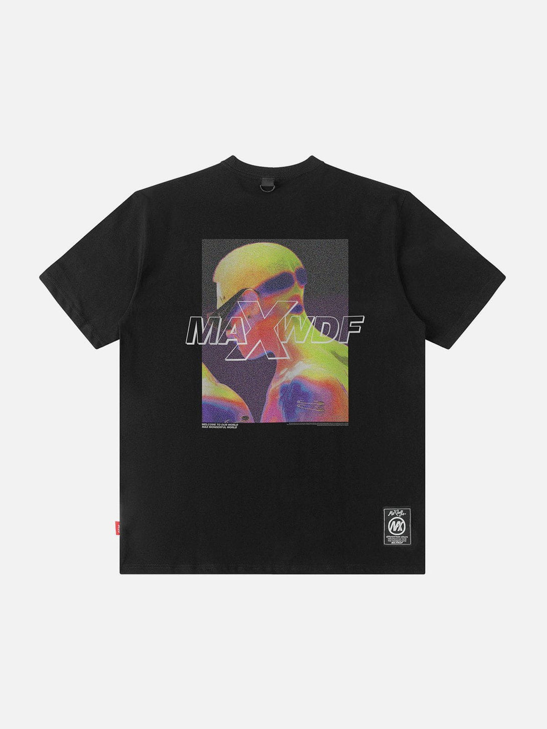 Majesda® - Hot Imaging Portrait Print Tee- Outfit Ideas - Streetwear Fashion - majesda.com