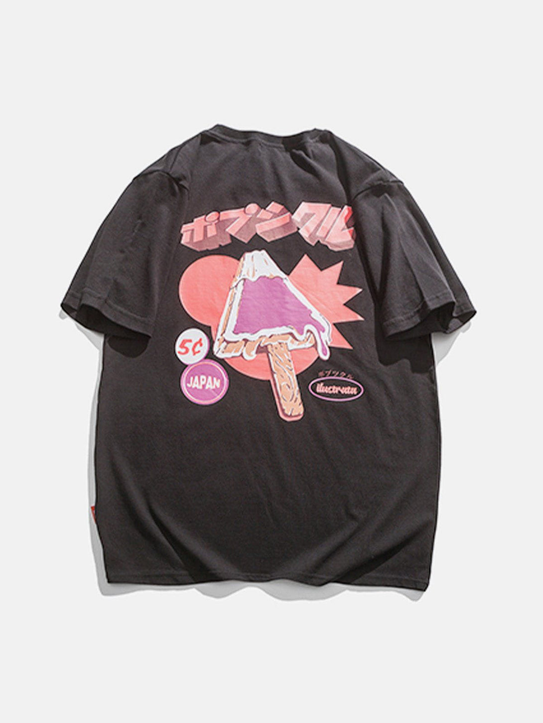 Majesda® - Ice Cream Print Tee- Outfit Ideas - Streetwear Fashion - majesda.com