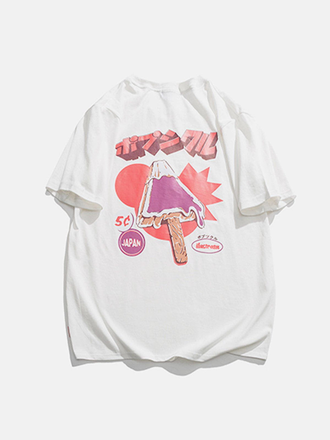 Majesda® - Ice Cream Print Tee- Outfit Ideas - Streetwear Fashion - majesda.com