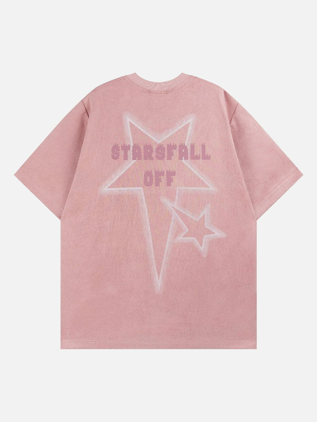 Majesda® - Irregular Stars Print Tee- Outfit Ideas - Streetwear Fashion - majesda.com