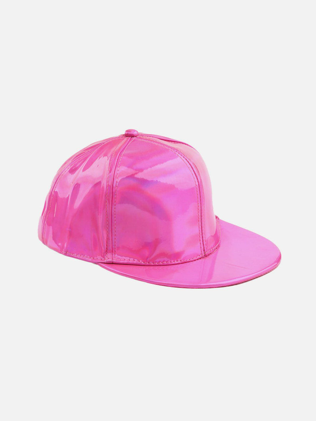 Majesda® - Laser PU Rainbow Baseball Cap- Outfit Ideas - Streetwear Fashion - majesda.com