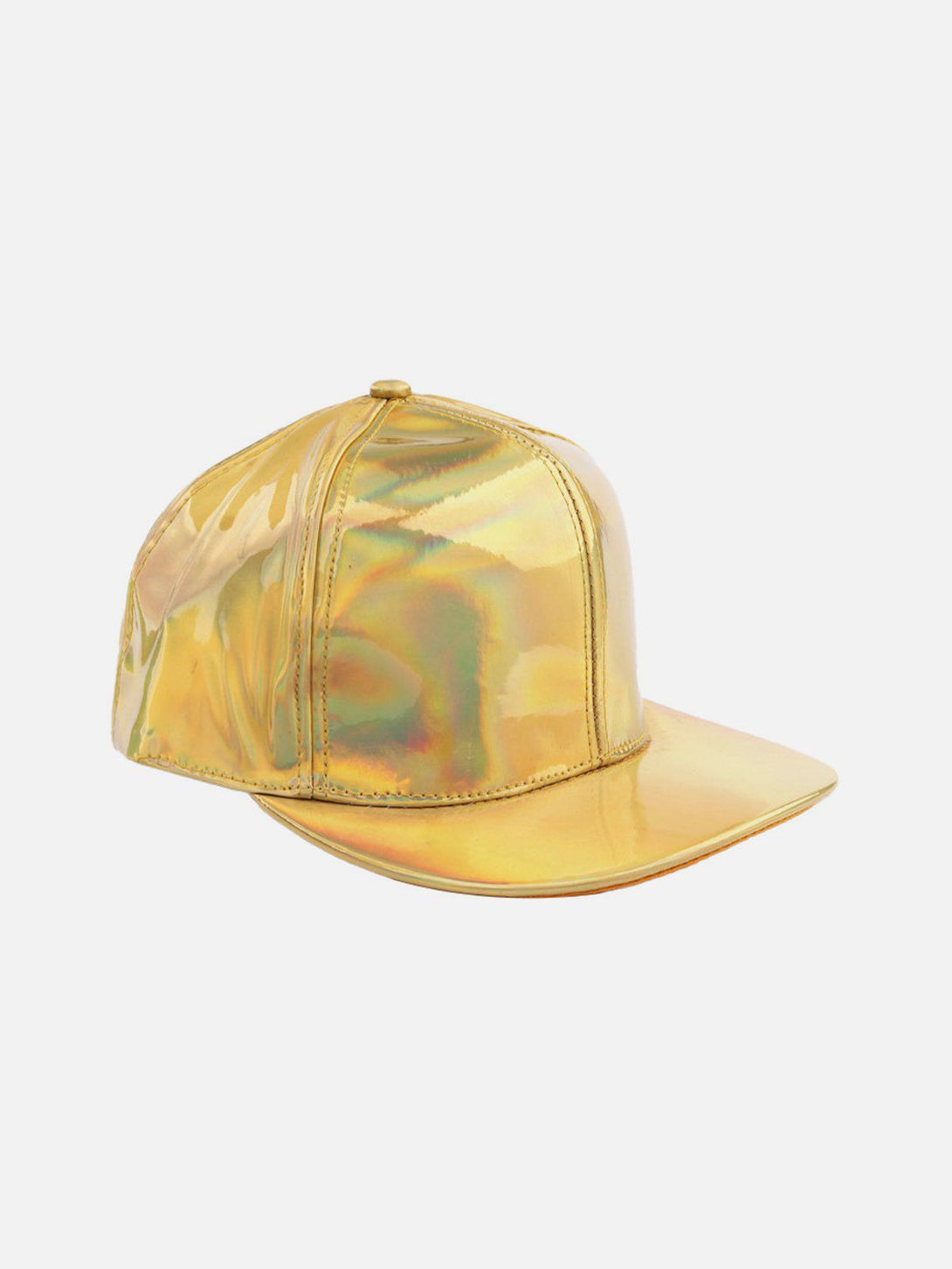 Majesda® - Laser PU Rainbow Baseball Cap- Outfit Ideas - Streetwear Fashion - majesda.com