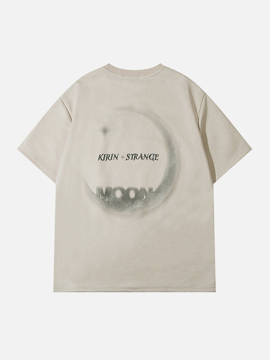 Majesda® - Letters Moon Graphic Tee- Outfit Ideas - Streetwear Fashion - majesda.com