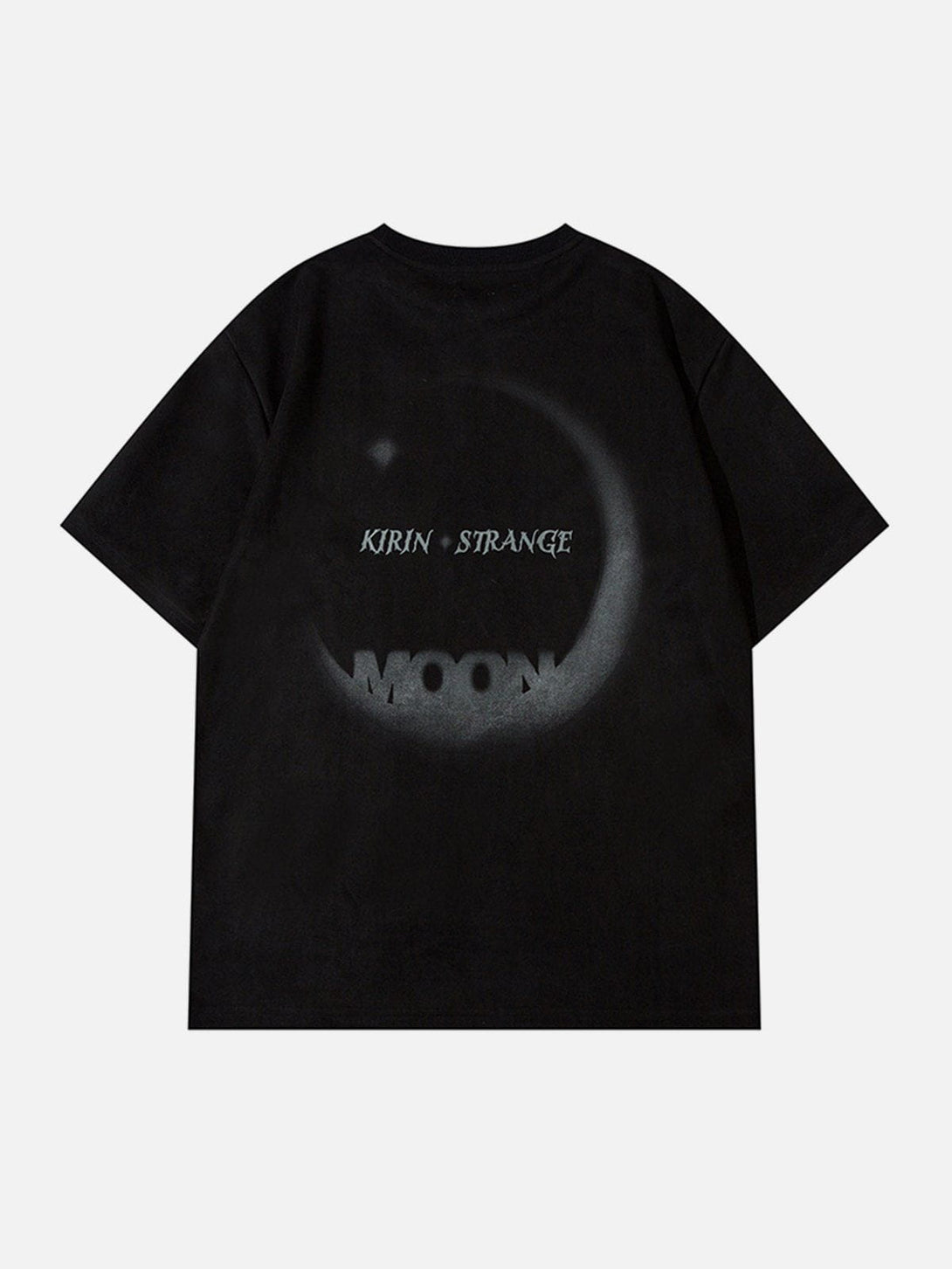 Majesda® - Letters Moon Graphic Tee- Outfit Ideas - Streetwear Fashion - majesda.com