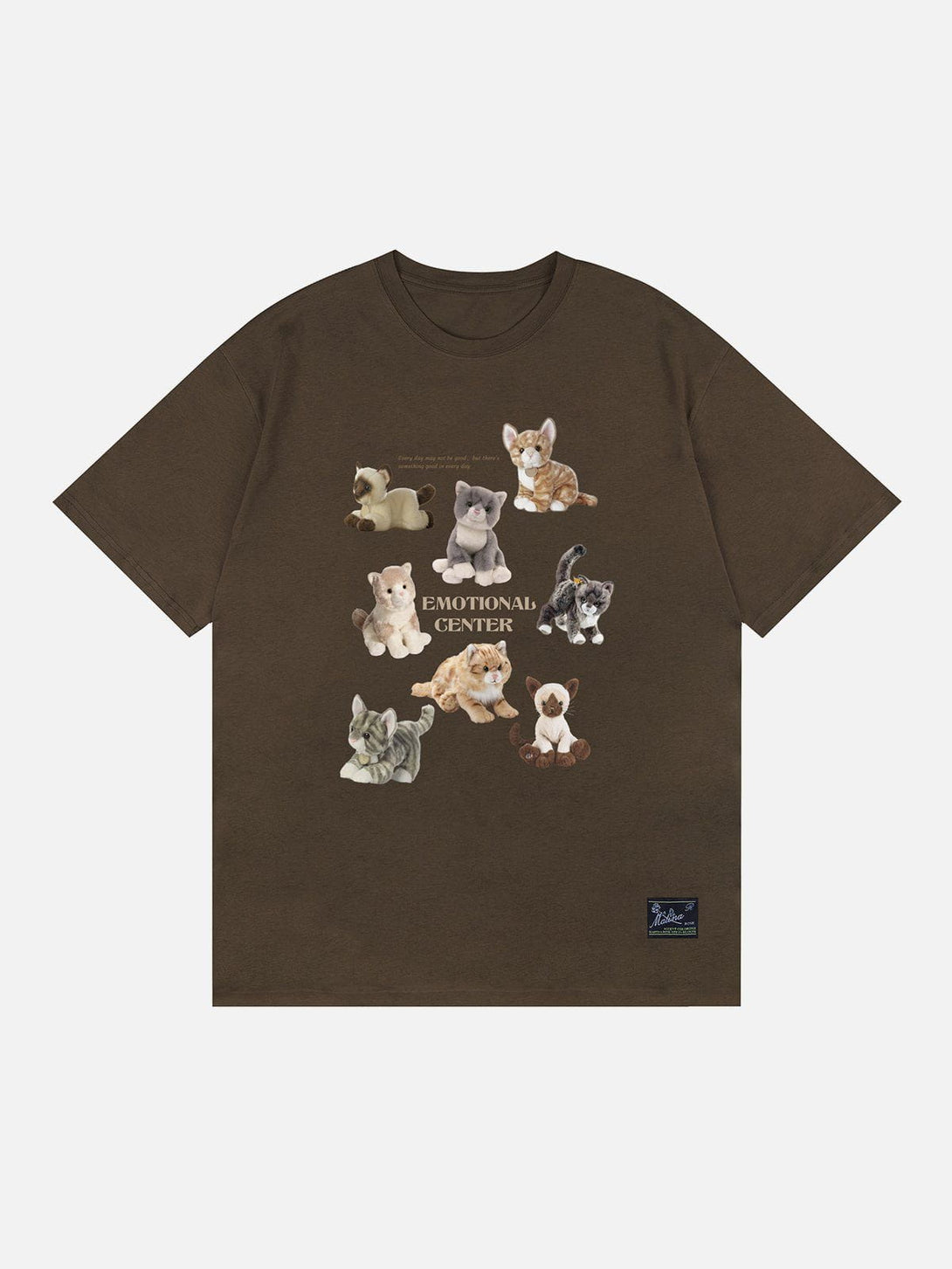 Majesda® - Male Cats Print Tee- Outfit Ideas - Streetwear Fashion - majesda.com