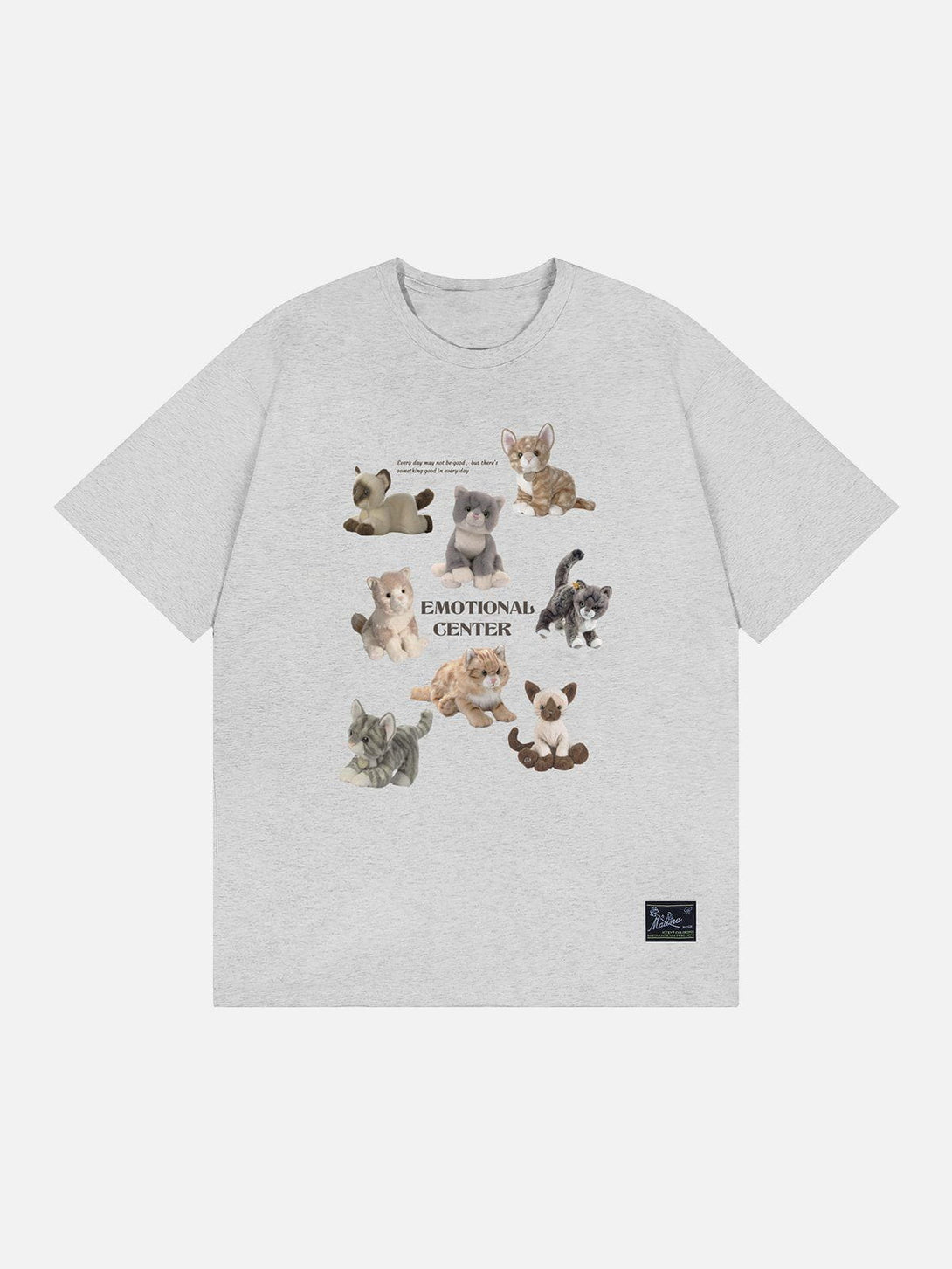 Majesda® - Male Cats Print Tee- Outfit Ideas - Streetwear Fashion - majesda.com