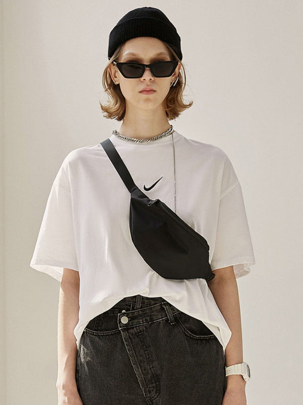 Majesda® - Mini Crossbody Waist Bag- Outfit Ideas - Streetwear Fashion - majesda.com