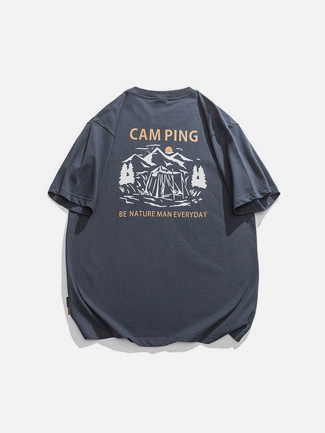 Majesda® - Mountain Camping Graphic Tee- Outfit Ideas - Streetwear Fashion - majesda.com