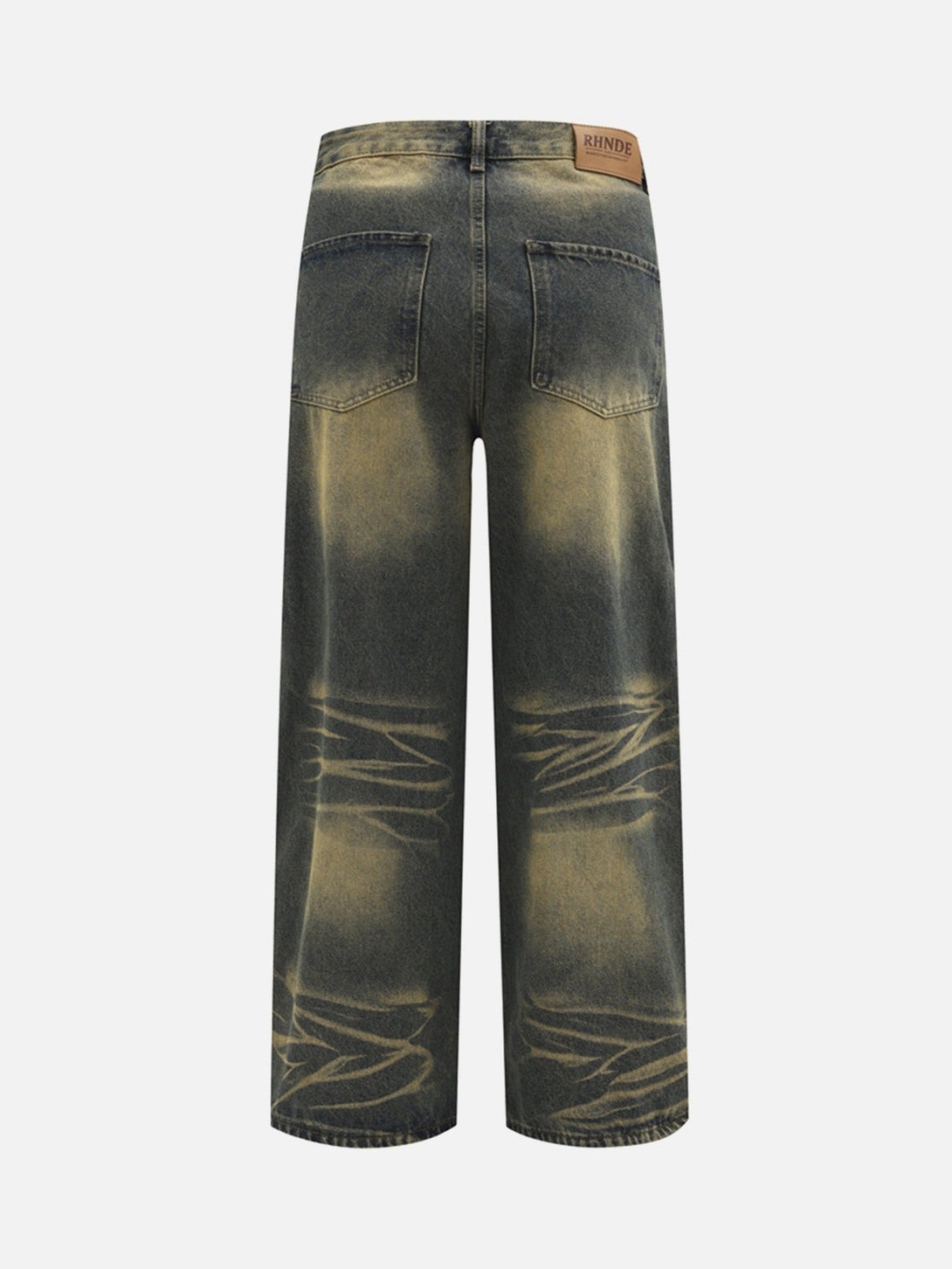 Majesda® - Multi-pocket Cargo Jeans - 1919- Outfit Ideas - Streetwear Fashion - majesda.com