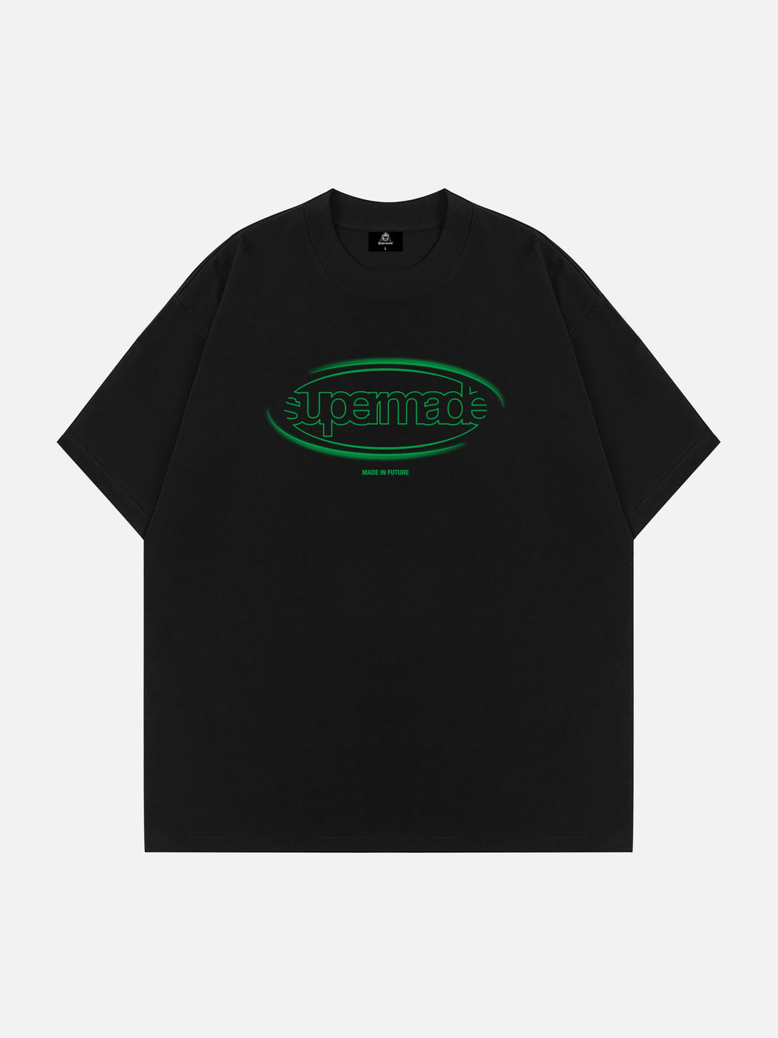 Majesda® - Oval Logo T-Shirt -1222- Outfit Ideas - Streetwear Fashion - majesda.com