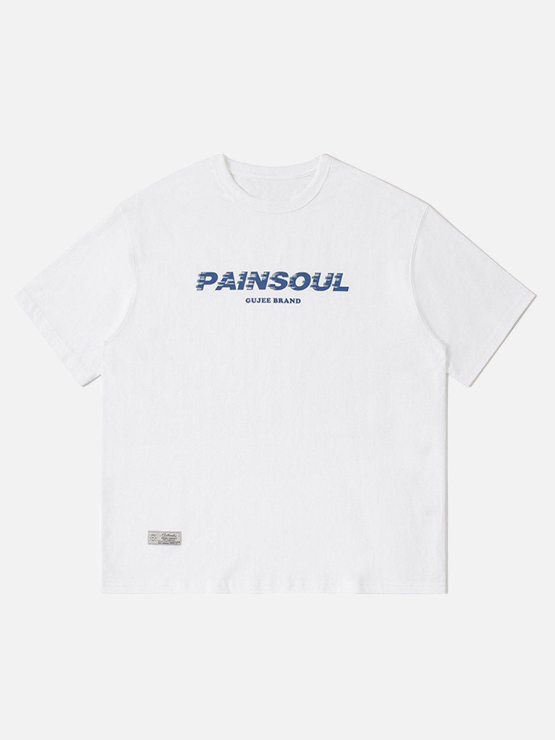 Majesda® - PAINSOUL Print Cotton Tee- Outfit Ideas - Streetwear Fashion - majesda.com