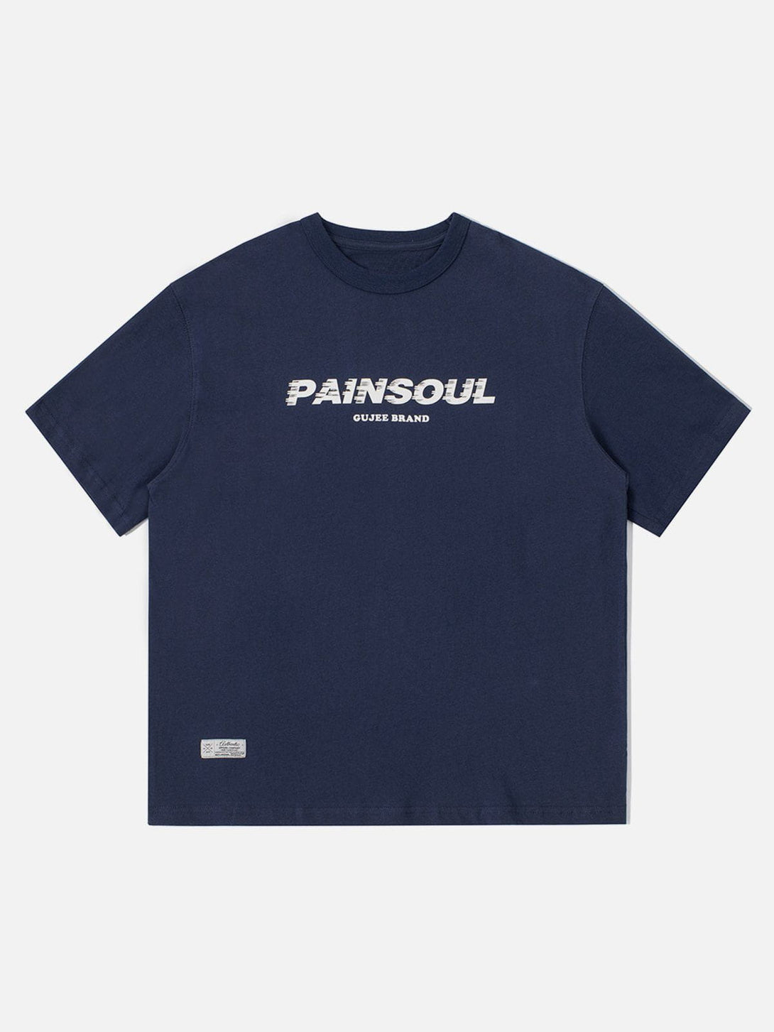 Majesda® - PAINSOUL Print Cotton Tee- Outfit Ideas - Streetwear Fashion - majesda.com