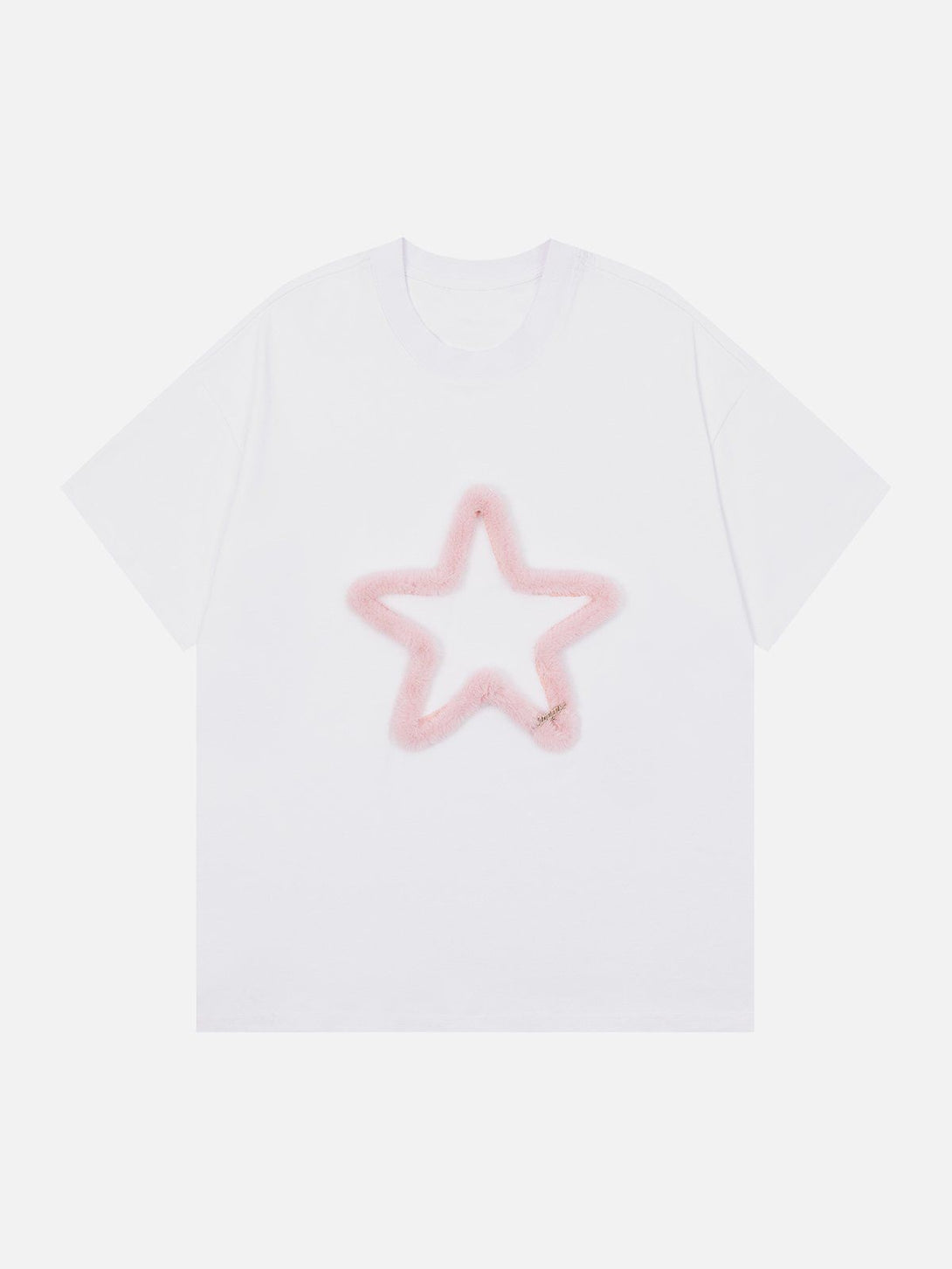 Majesda® - Patchwork Star Print Tee- Outfit Ideas - Streetwear Fashion - majesda.com