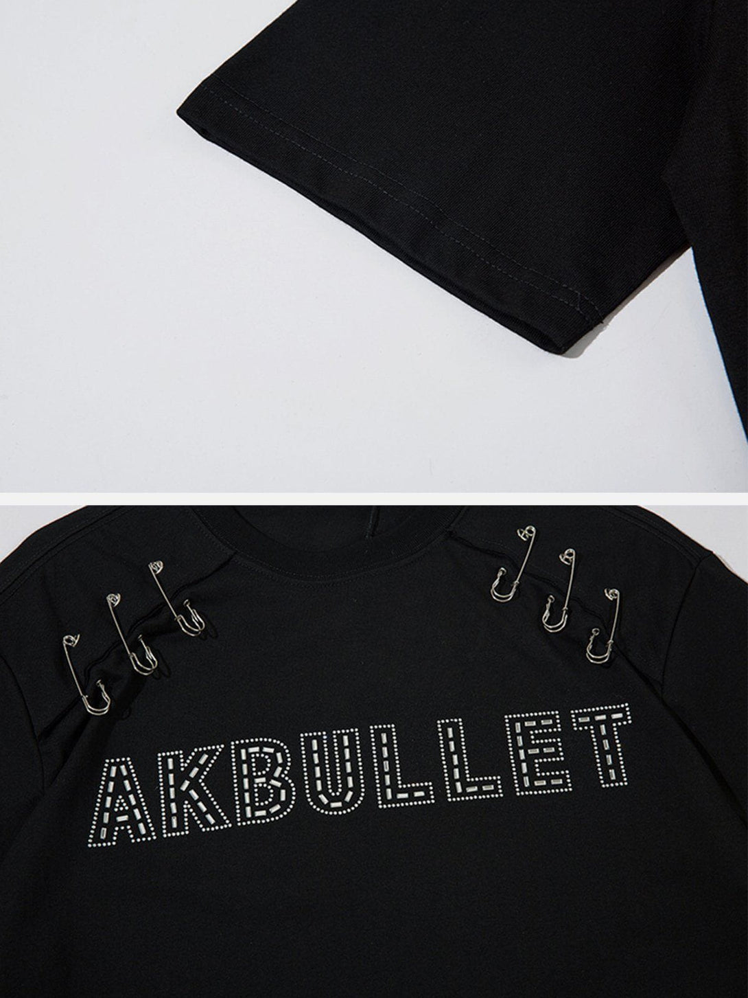 Majesda® - Pin AKBullet Tee- Outfit Ideas - Streetwear Fashion - majesda.com