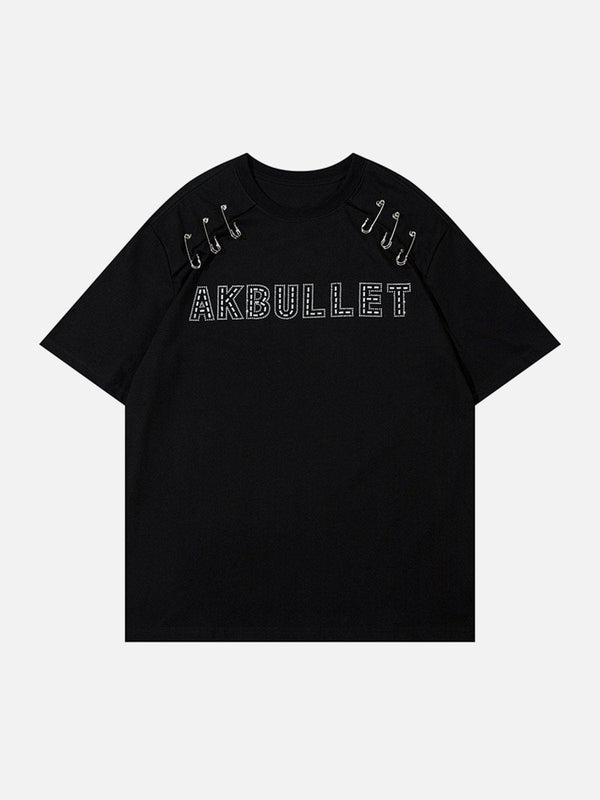 Majesda® - Pin AKBullet Tee- Outfit Ideas - Streetwear Fashion - majesda.com