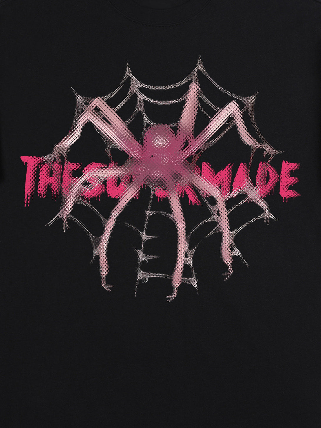 Majesda® - Pink Diamond Spider Hip Hop T-shirt- Outfit Ideas - Streetwear Fashion - majesda.com