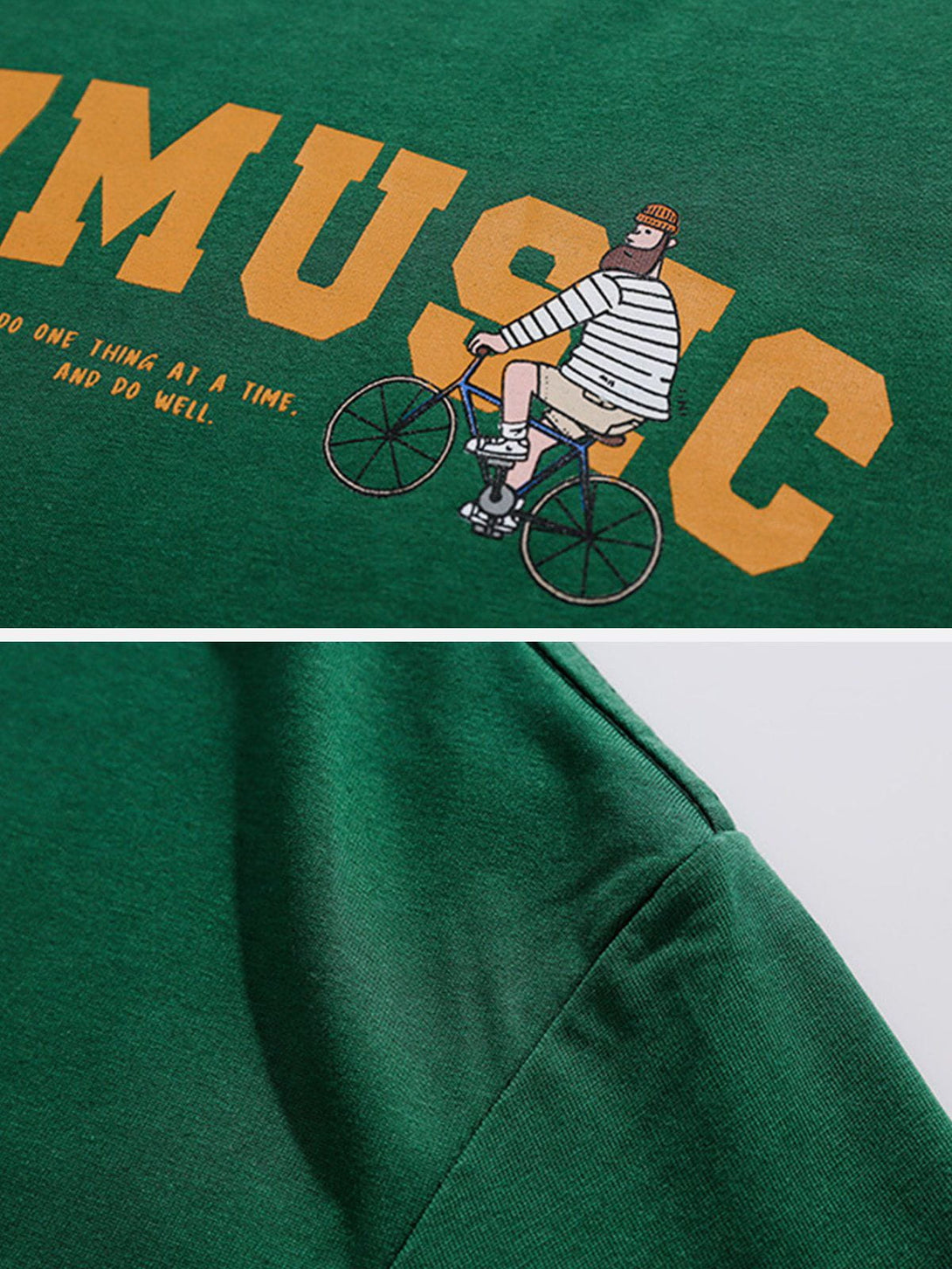 Majesda® - Plastisol Printing Cycling Tee- Outfit Ideas - Streetwear Fashion - majesda.com