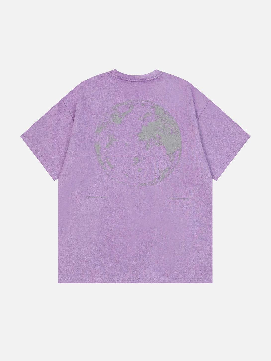 Majesda® - Plastisol Printing Shadow Moon Tee- Outfit Ideas - Streetwear Fashion - majesda.com