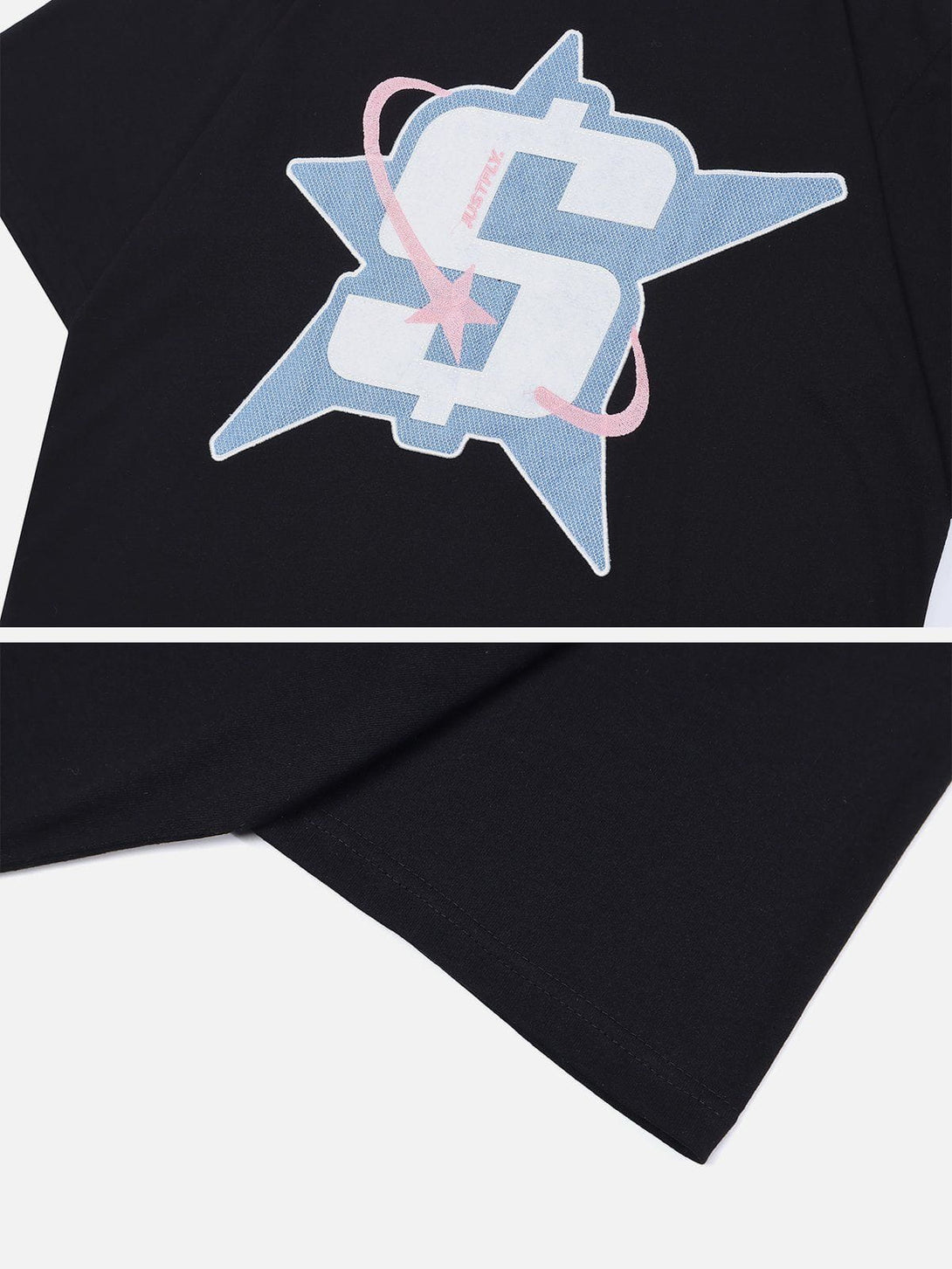 Majesda® - Plastisol Printing Star Tee- Outfit Ideas - Streetwear Fashion - majesda.com