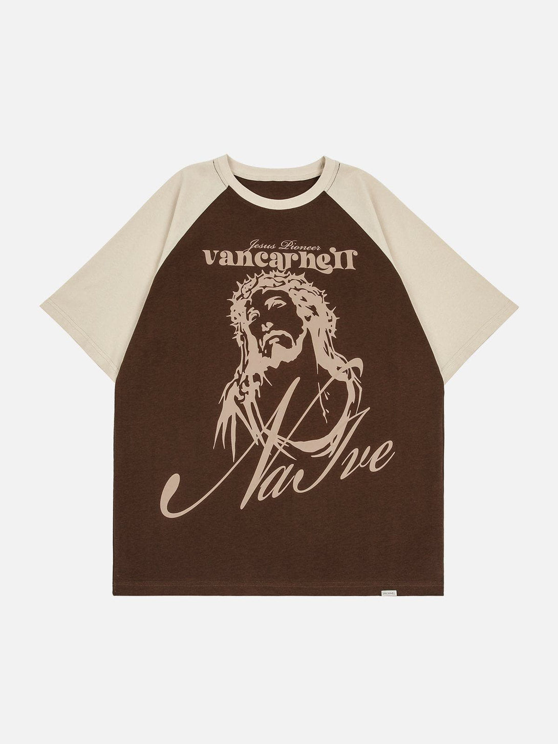 Majesda® - Portrait Silhouette Pattern Tee- Outfit Ideas - Streetwear Fashion - majesda.com