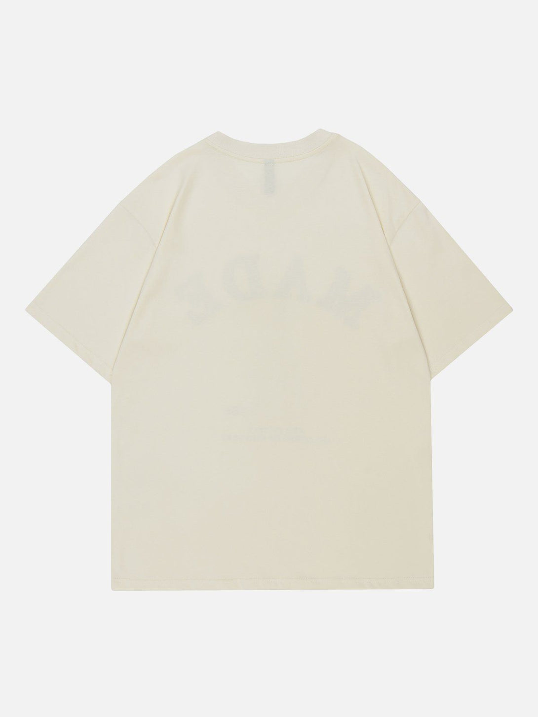 Majesda® - Rabbit Letter Print Tee- Outfit Ideas - Streetwear Fashion - majesda.com