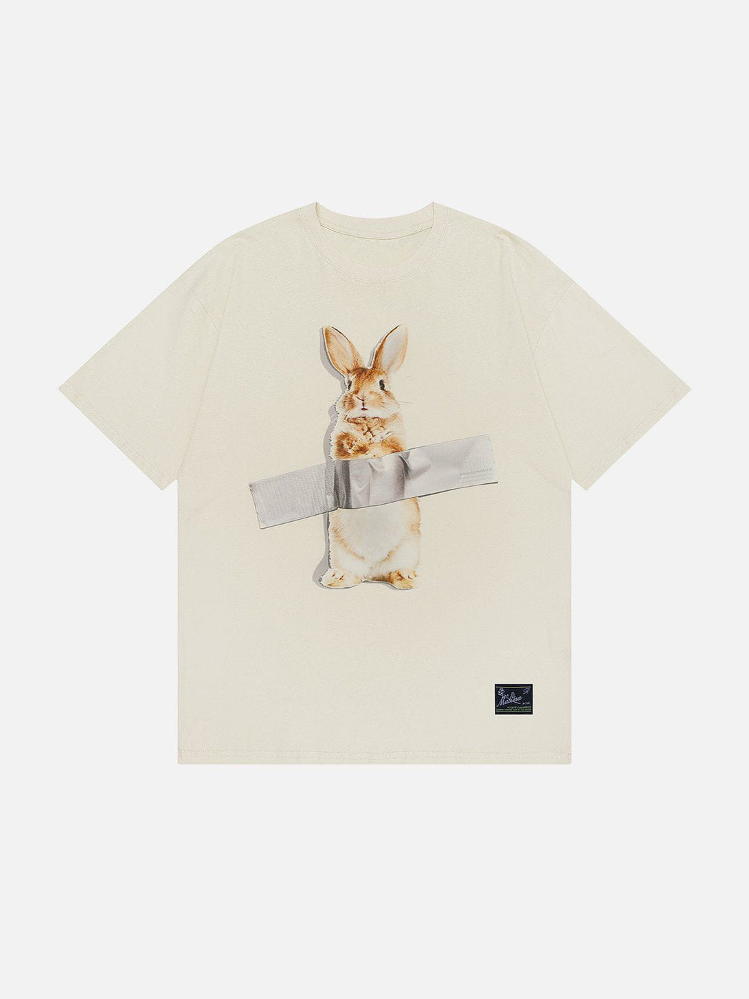 Majesda® - Rabbit Print Tee- Outfit Ideas - Streetwear Fashion - majesda.com