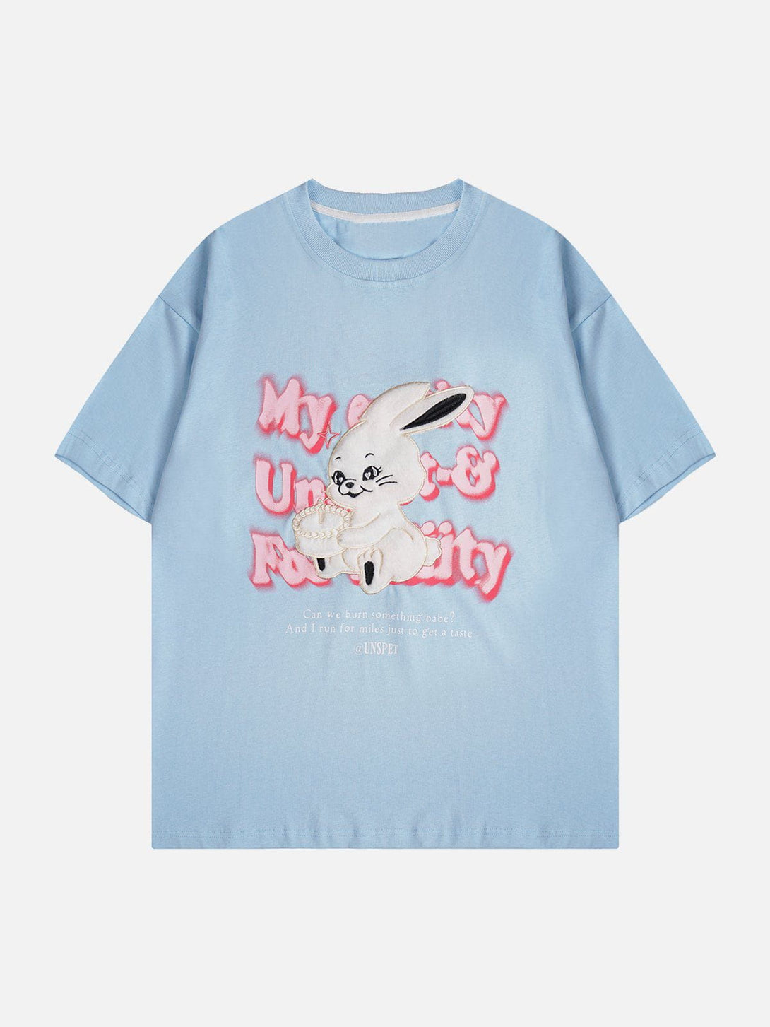 Majesda® - Rabbit Print Tee- Outfit Ideas - Streetwear Fashion - majesda.com