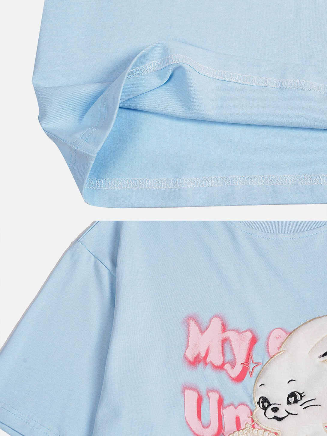 Majesda® - Rabbit Print Tee- Outfit Ideas - Streetwear Fashion - majesda.com