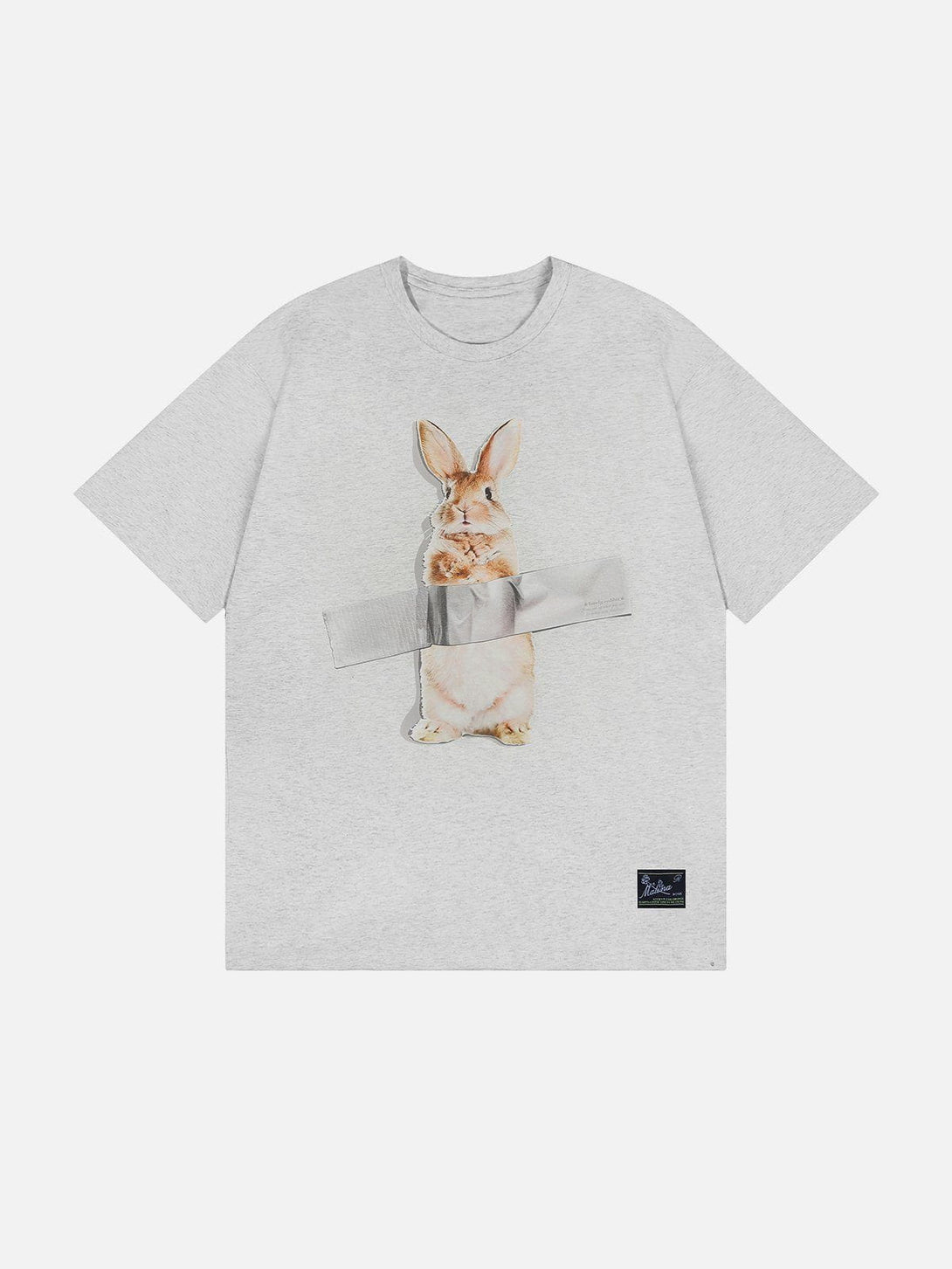 Majesda® - Rabbit Print Tee- Outfit Ideas - Streetwear Fashion - majesda.com