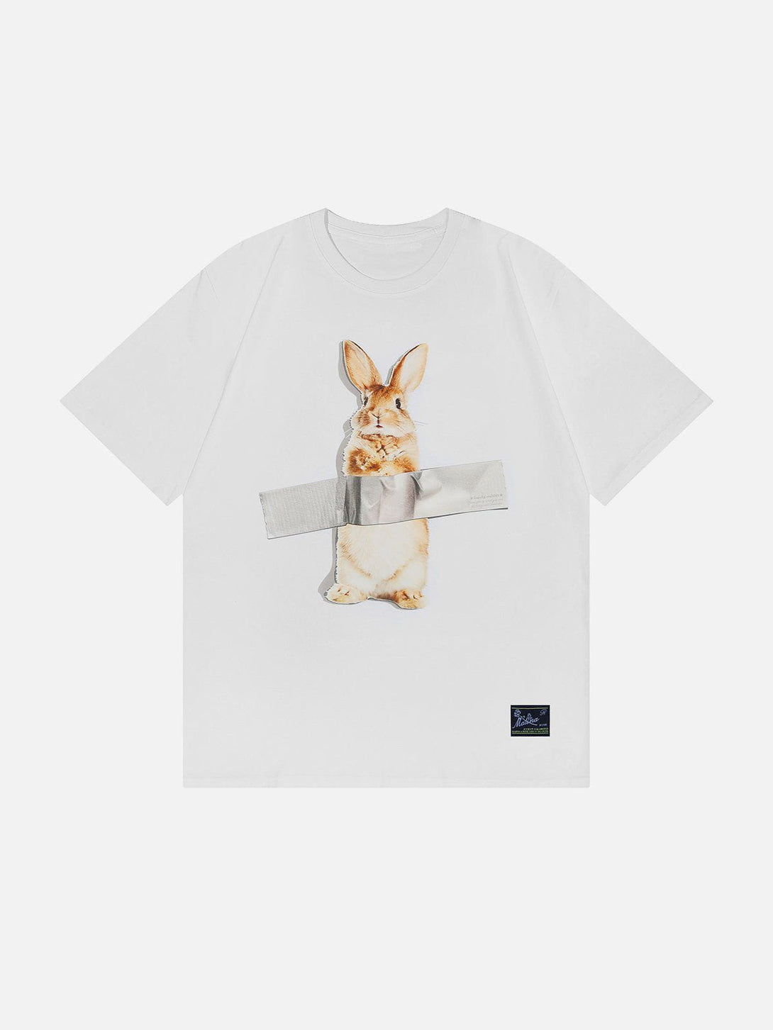 Majesda® - Rabbit Print Tee- Outfit Ideas - Streetwear Fashion - majesda.com