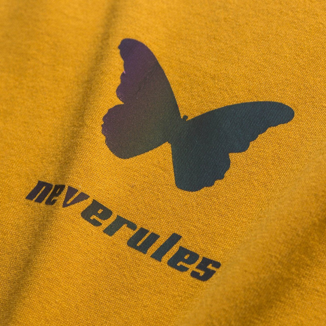 Majesda® - Reflective Butterfly Print Tee- Outfit Ideas - Streetwear Fashion - majesda.com