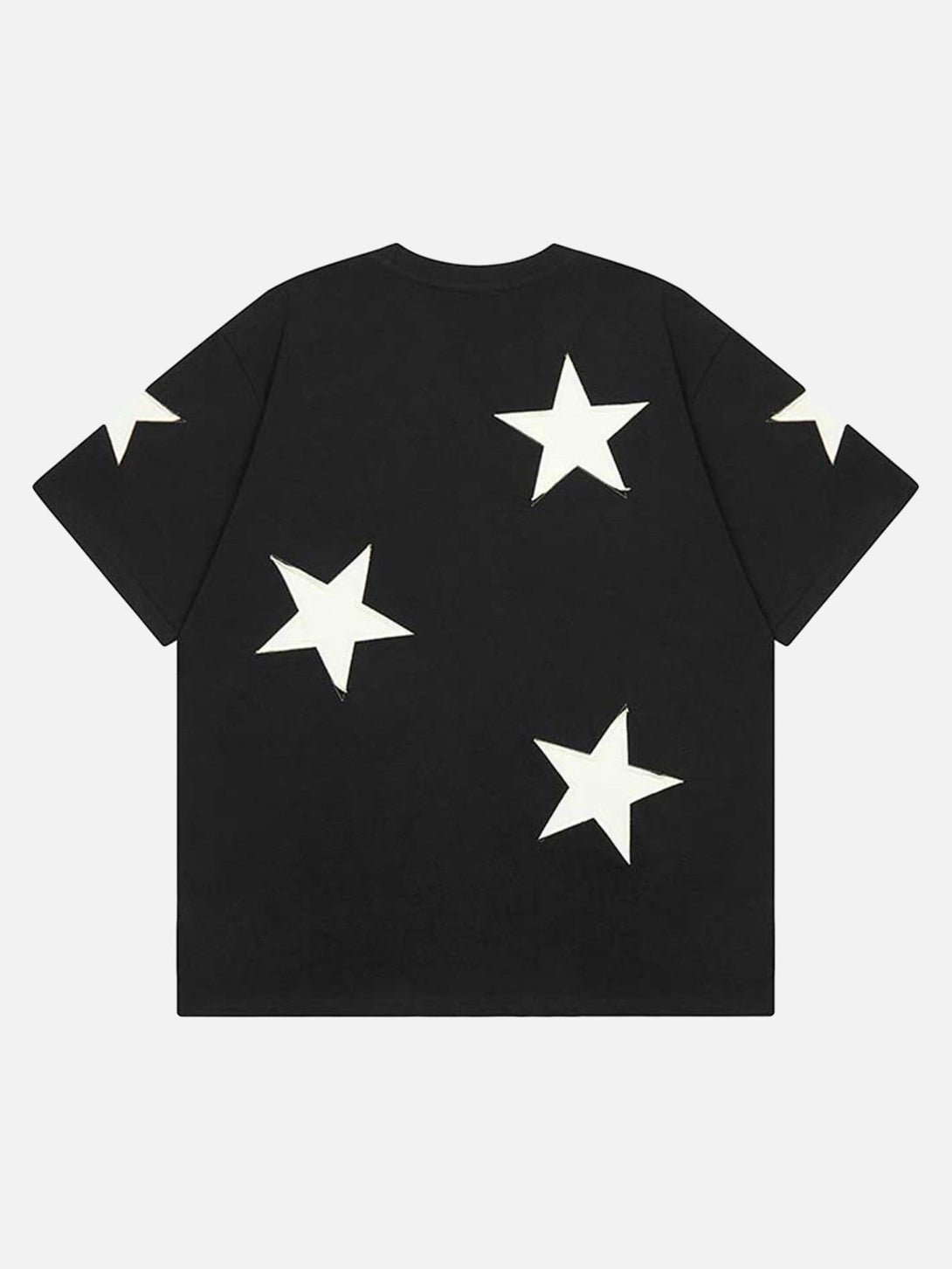 Majesda® - Retro Star T-shirt- Outfit Ideas - Streetwear Fashion - majesda.com