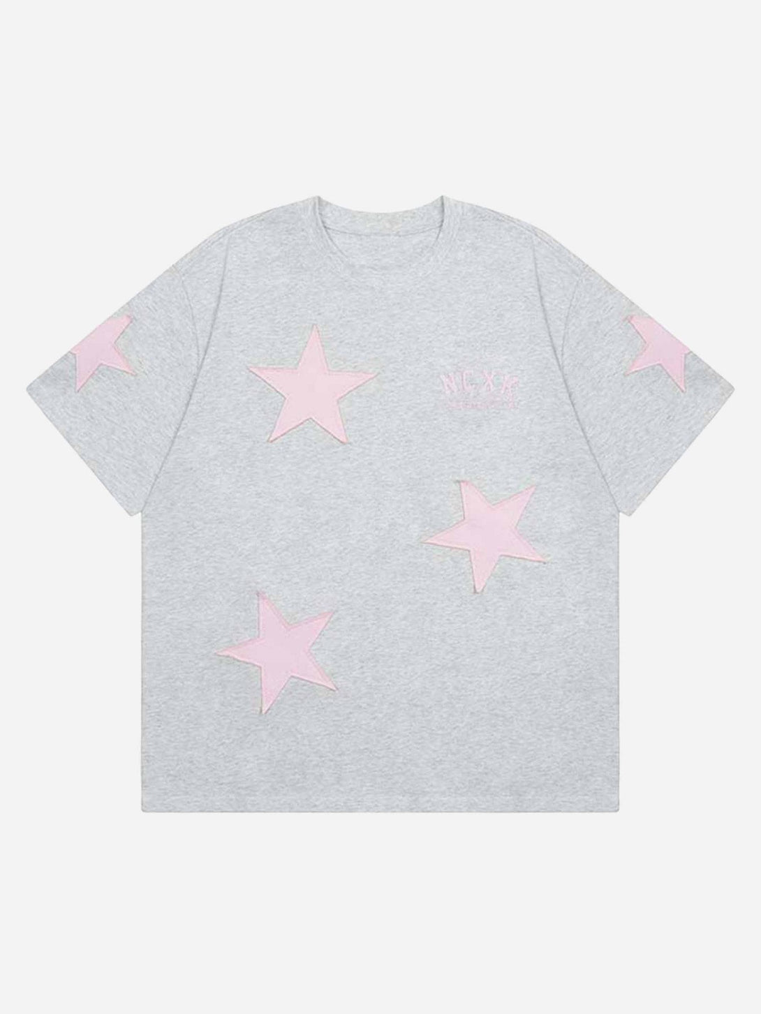 Majesda® - Retro Star T-shirt- Outfit Ideas - Streetwear Fashion - majesda.com