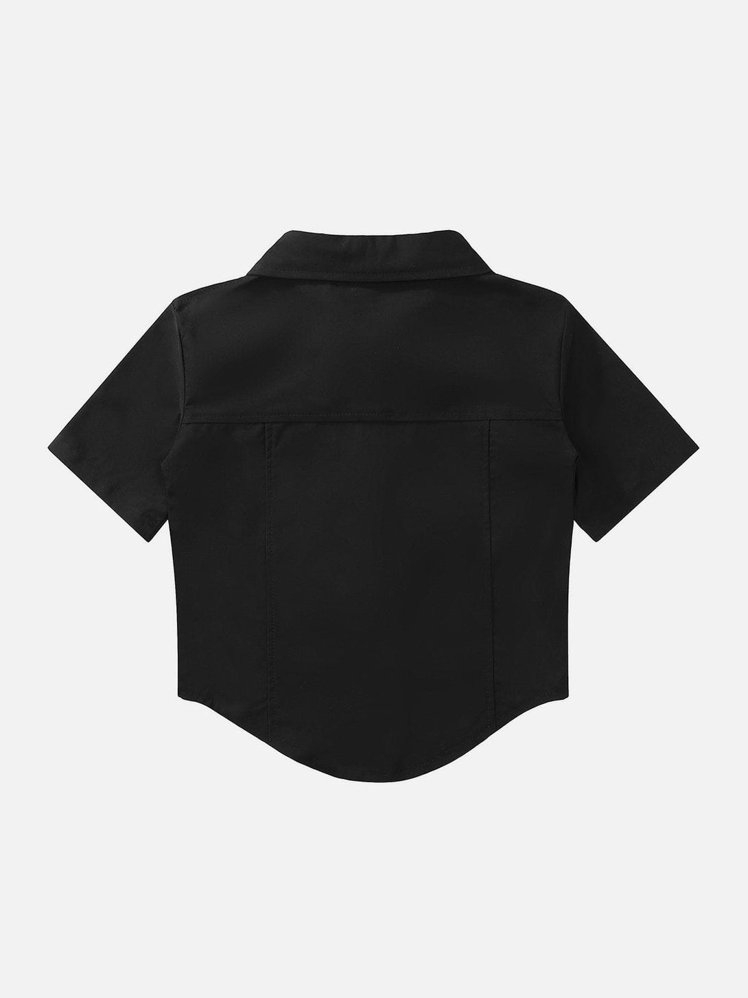 Majesda® - Simple Short Short Sleeve Shirt- Outfit Ideas - Streetwear Fashion - majesda.com