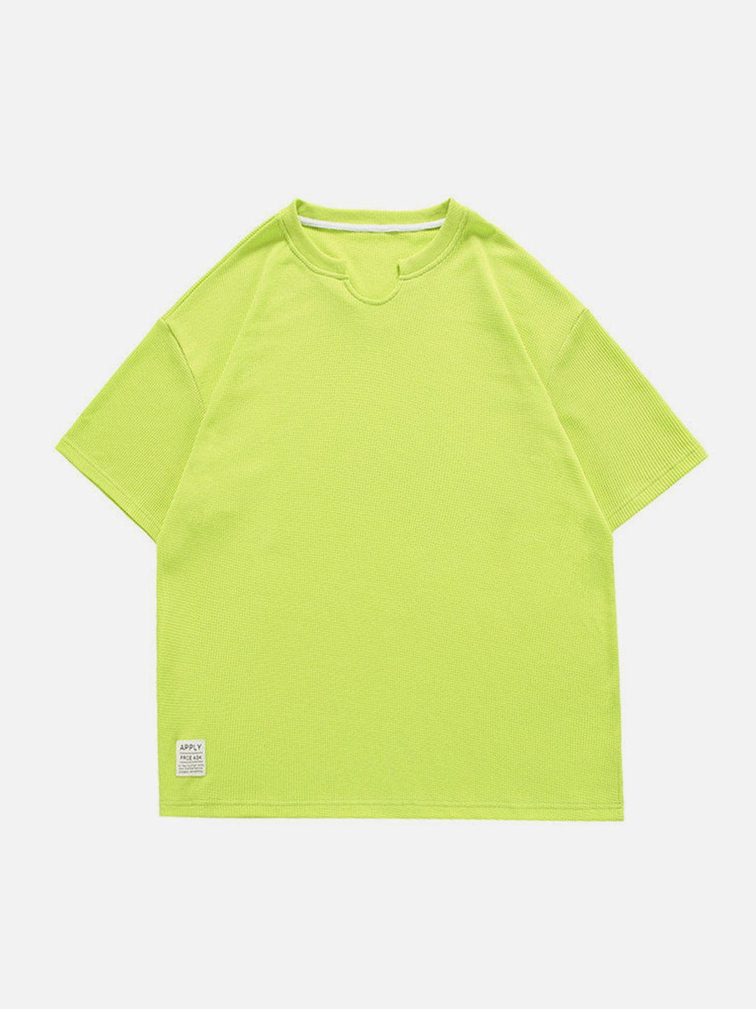 Majesda® - Solid Color Essential Tee- Outfit Ideas - Streetwear Fashion - majesda.com