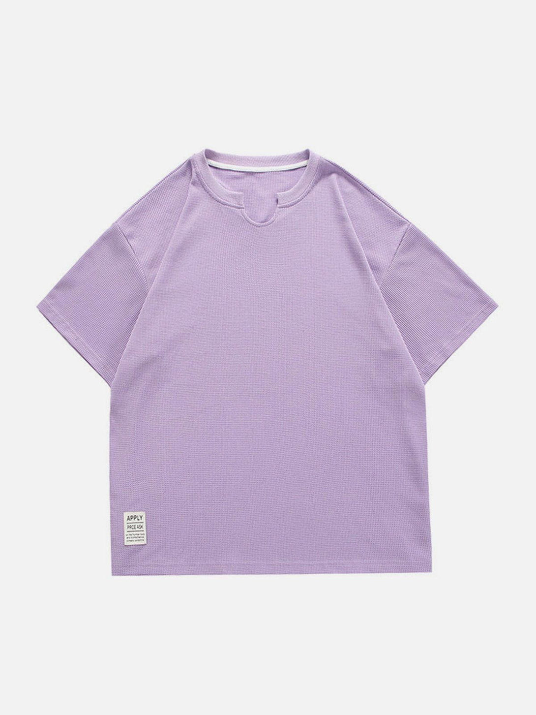 Majesda® - Solid Color Essential Tee- Outfit Ideas - Streetwear Fashion - majesda.com