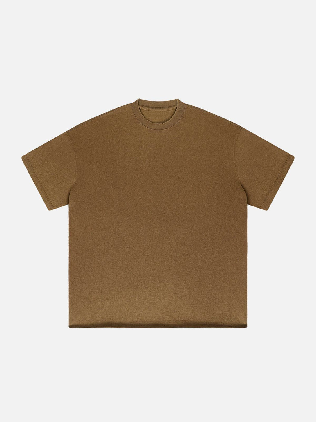 Majesda® - Solid Color Pullover Tee- Outfit Ideas - Streetwear Fashion - majesda.com