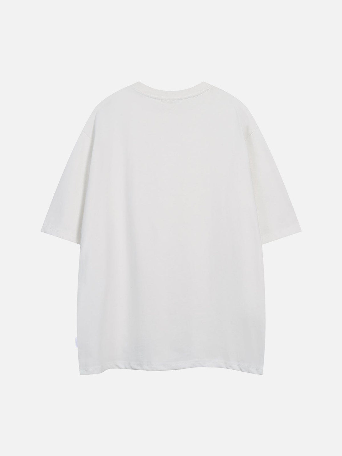 Majesda® - Solid Color Tee- Outfit Ideas - Streetwear Fashion - majesda.com