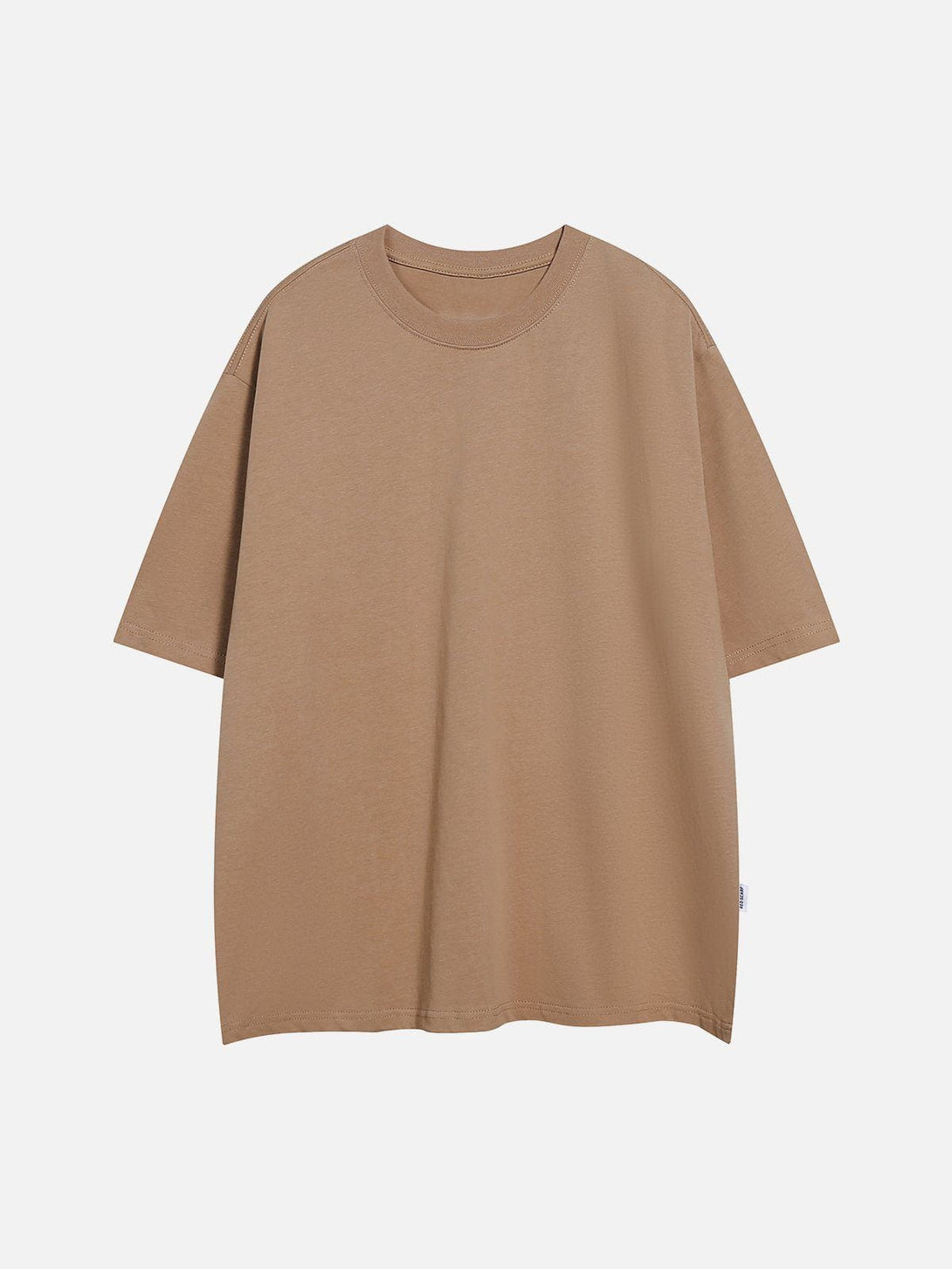 Majesda® - Solid Color Tee- Outfit Ideas - Streetwear Fashion - majesda.com