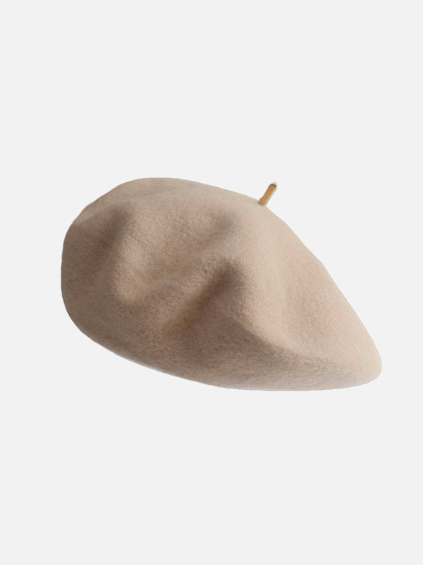 Majesda® - Solid Color Wool Versatile Hat- Outfit Ideas - Streetwear Fashion - majesda.com